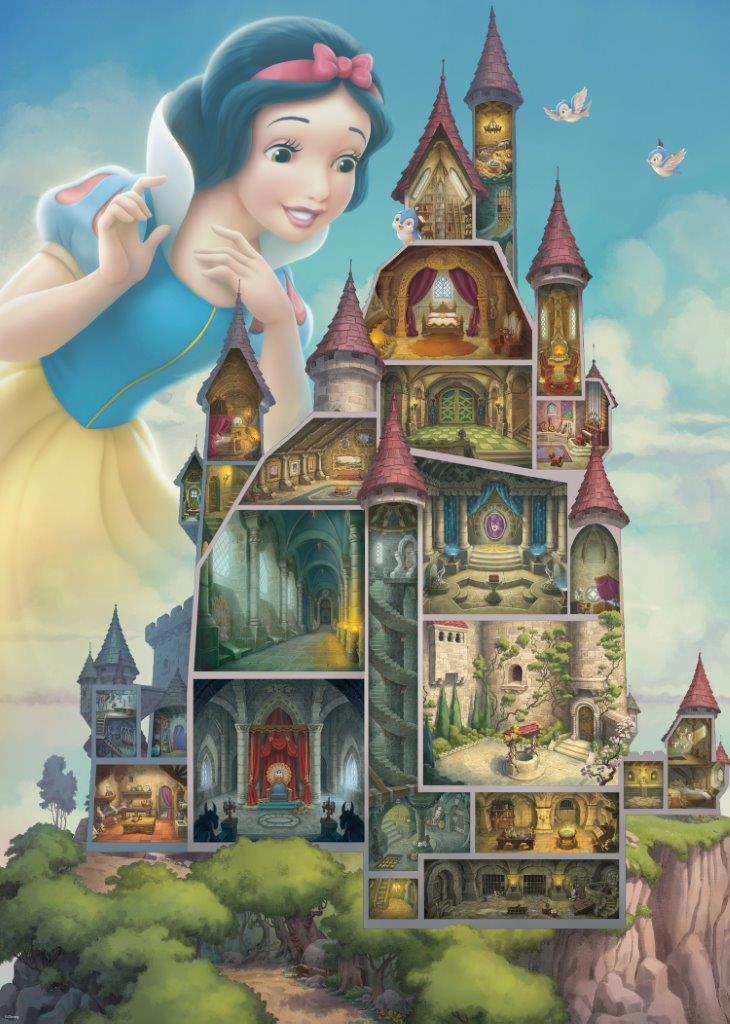 Ravensburger Disney Snow White Castle 1000 Piece Jigsaw Puzzle - Image 2