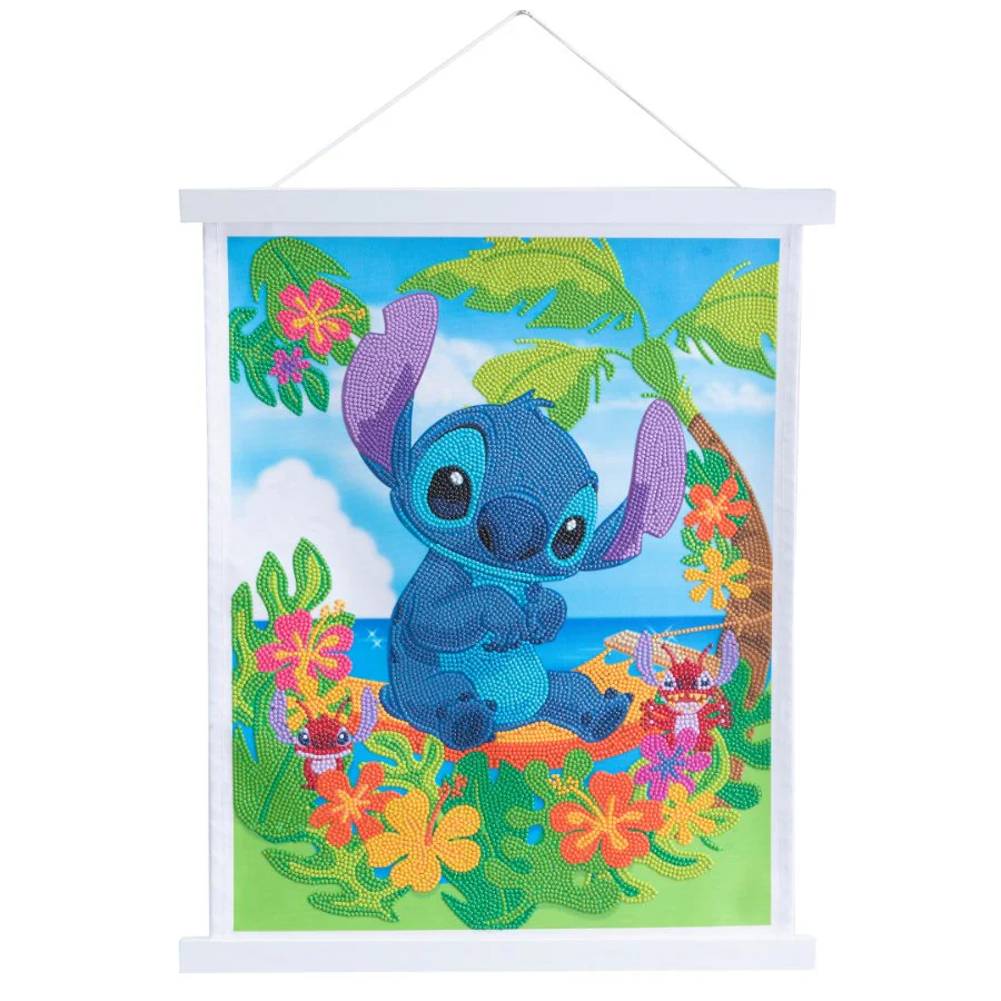 Disney Stitch, 35x45cm Crystal Art Scroll - Image 3