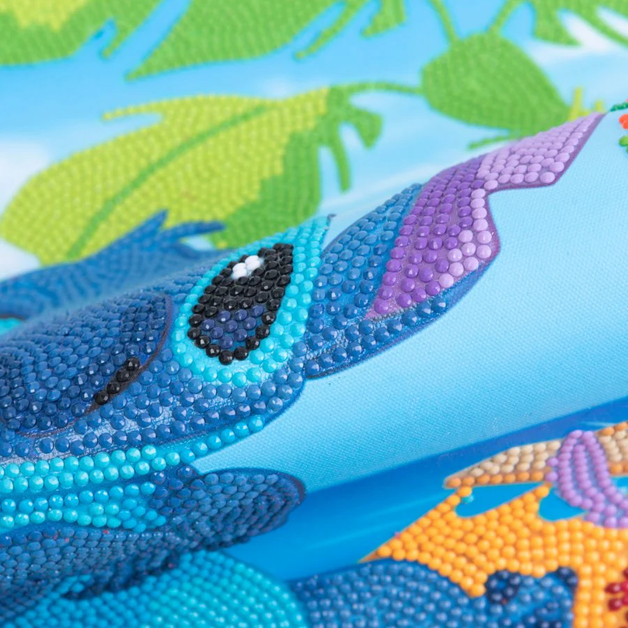 Disney Stitch, 35x45cm Crystal Art Scroll - Image 7