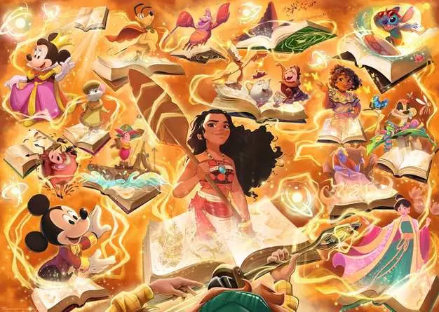 Ravensburger DLC Glimmers of the Realm: Amber 1000 Piece Jigsaw Puzzle - Image 2