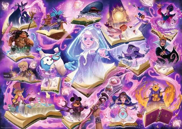 Ravensburger DLC Glimmers of the Realm: Amethyst 1000 Piece Jigsaw Puzzle - Image 2