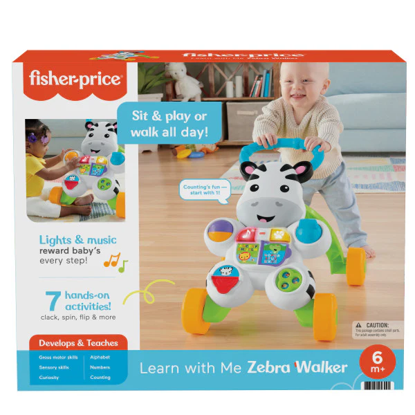Fisher-Price Learn With Me Zebra Walker