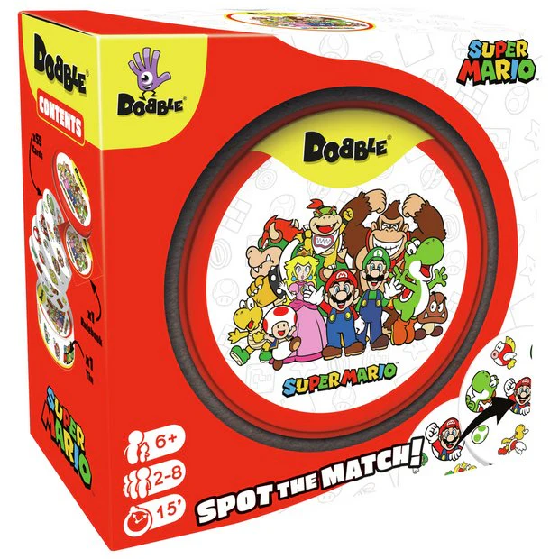 Dobble Super Mario Spot the Match