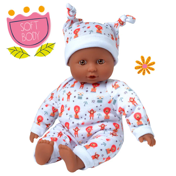 Dolls World Baby Grace - 25cm Soft Bodied Ethnic Doll - Image 3