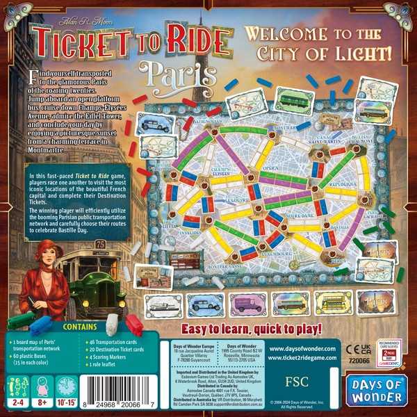 Ticket Ride To Paris - Image 3