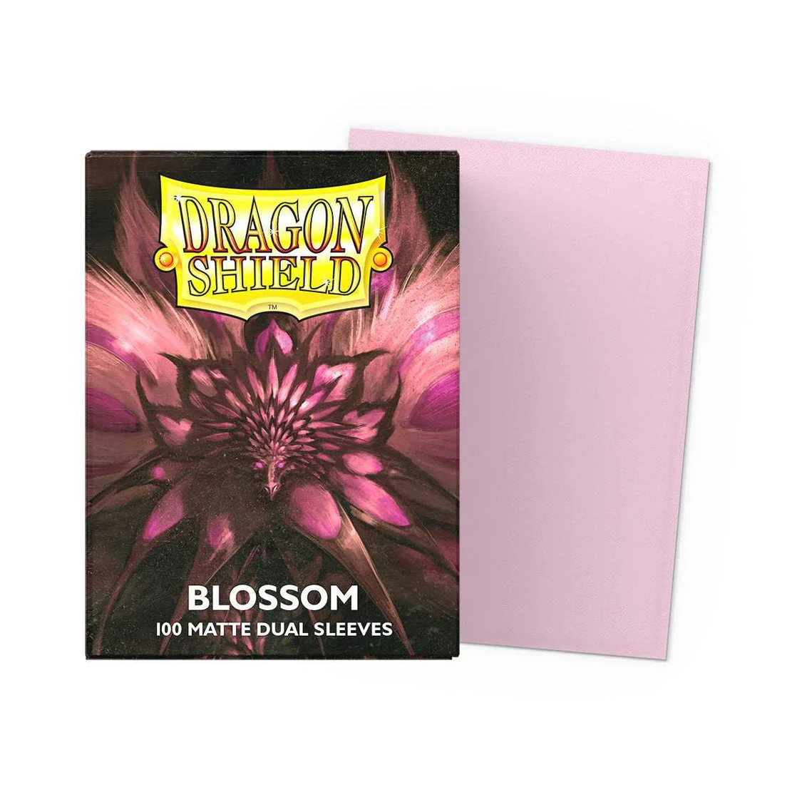 Dragon Shield Dual Matte Standard Sleeves 100pk - Blossom - Image 2