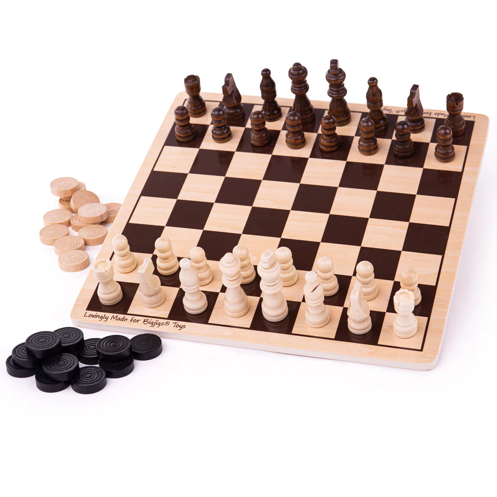Draughts & Chess Set - Image 3