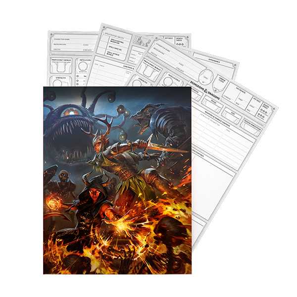 Dungeons & Dragons Character Sheets 2024 - Image 3