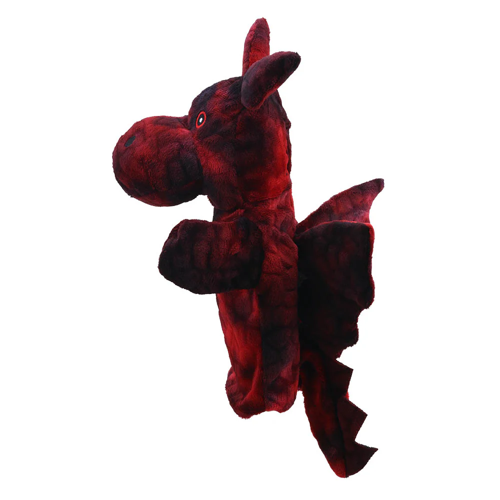 Eco Animal Buddies Dragon Red Puppet - Image 3