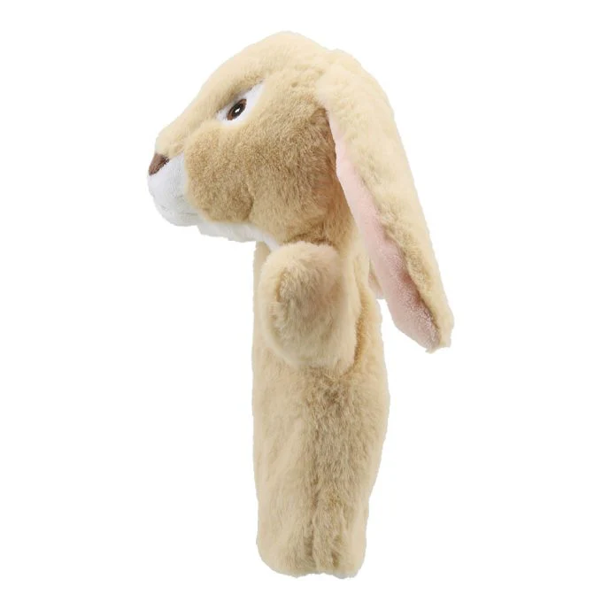 Eco Animal Puppet Buddies Rabbit (Lop Eared) - Image 3