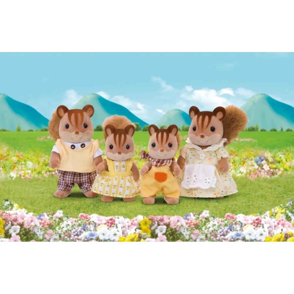 Sylvanian Families Walnut Squirrel Family - Image 3