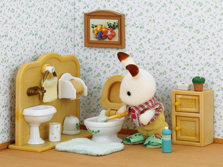 Sylvanian Families Chocolate Rabbit Brother Set - Image 3