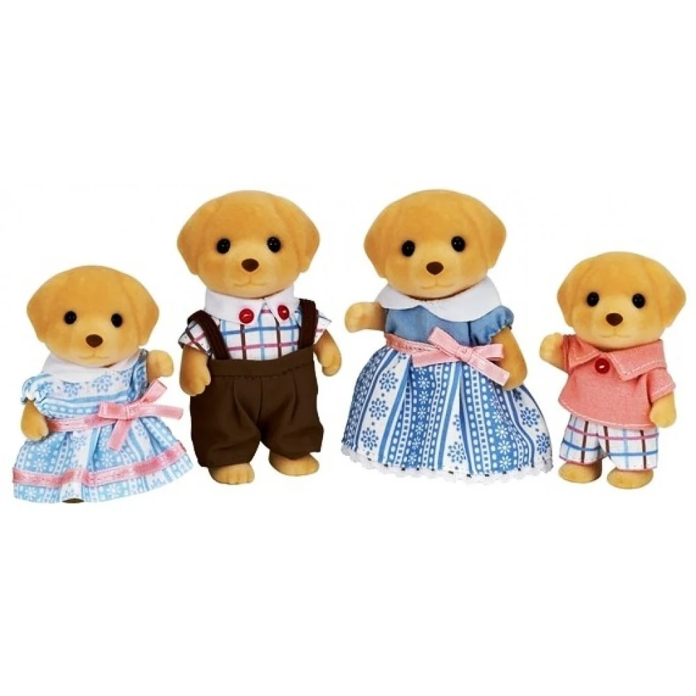 Sylvanian Families Yellow Labrador Family - Image 2
