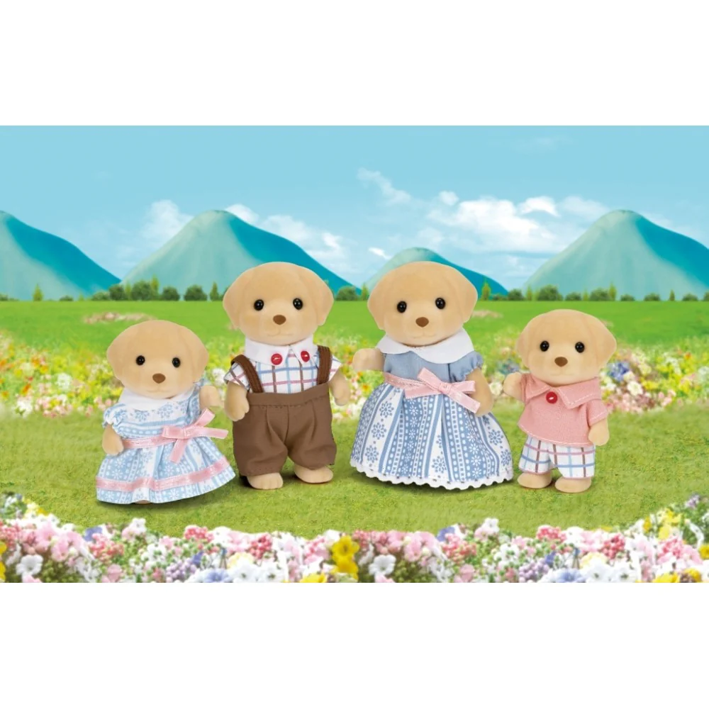 Sylvanian Families Yellow Labrador Family - Image 3