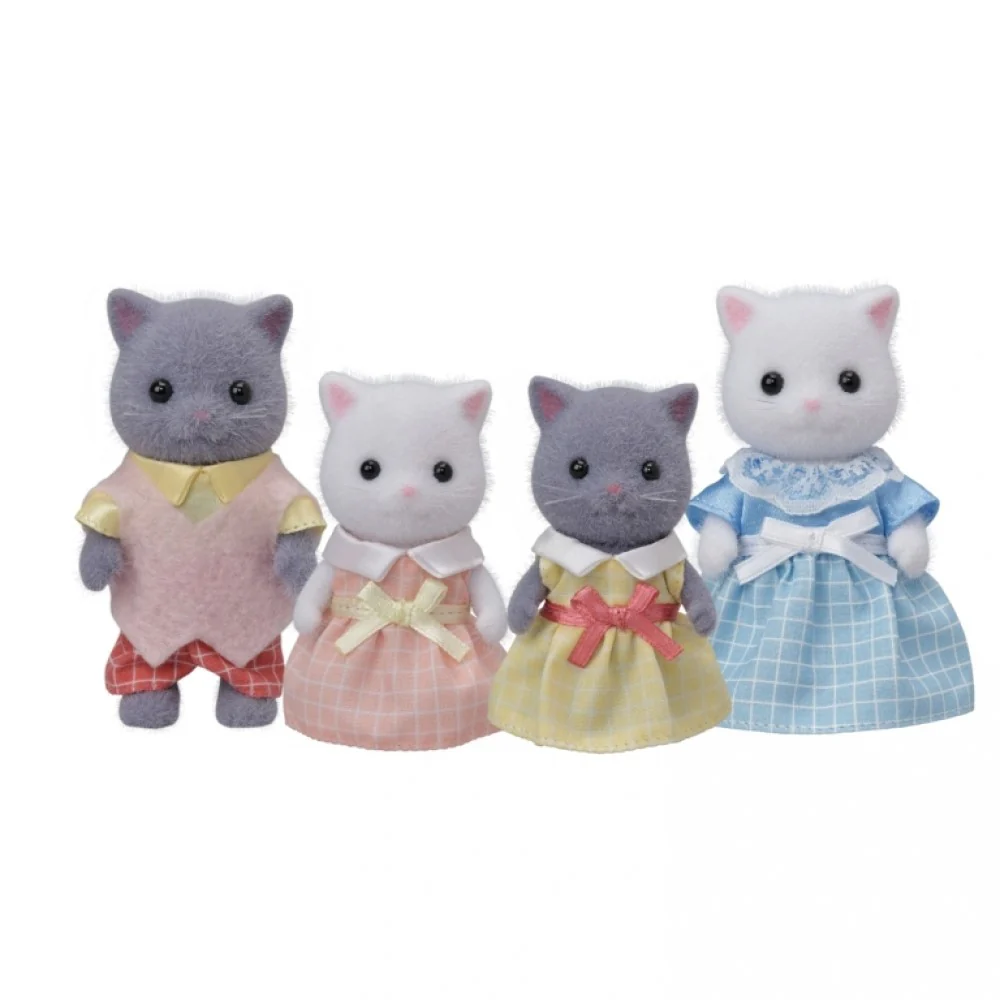 Sylvanian Families Persian Cat Family - Image 2