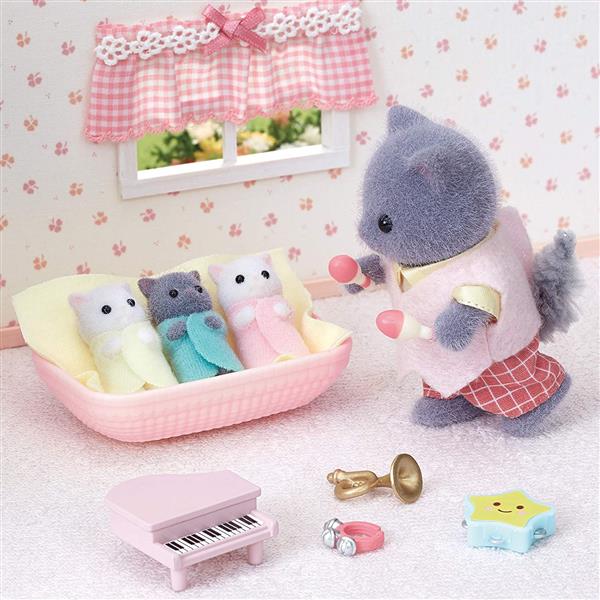 Sylvanian Families Persian Cat Triplets - Image 3