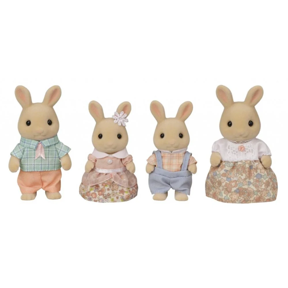 Sylvanian Families Milk Rabbit Family - Image 2