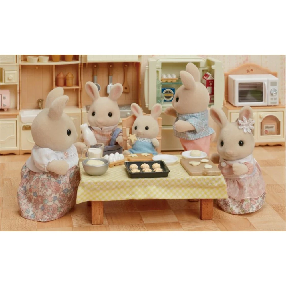 Sylvanian Families Milk Rabbit Family - Image 3