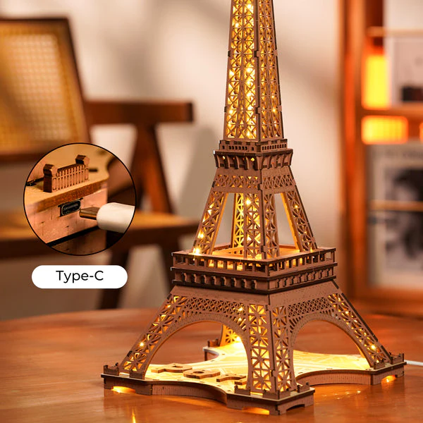 Eiffel Tower with Light - Image 5