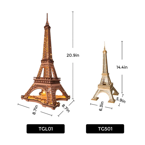 Eiffel Tower with Light - Image 6
