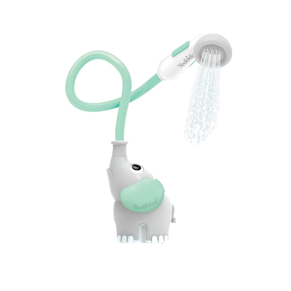 Yookidoo Elephant Baby Shower Bath Toy - Blue - Image 2