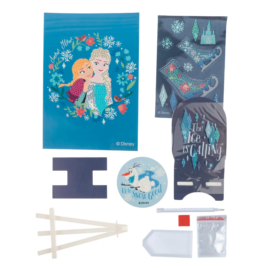 Elsa & Anna, Crystal Art Mega Activity Set - Image 2