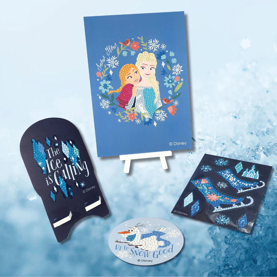 Elsa & Anna, Crystal Art Mega Activity Set - Image 5