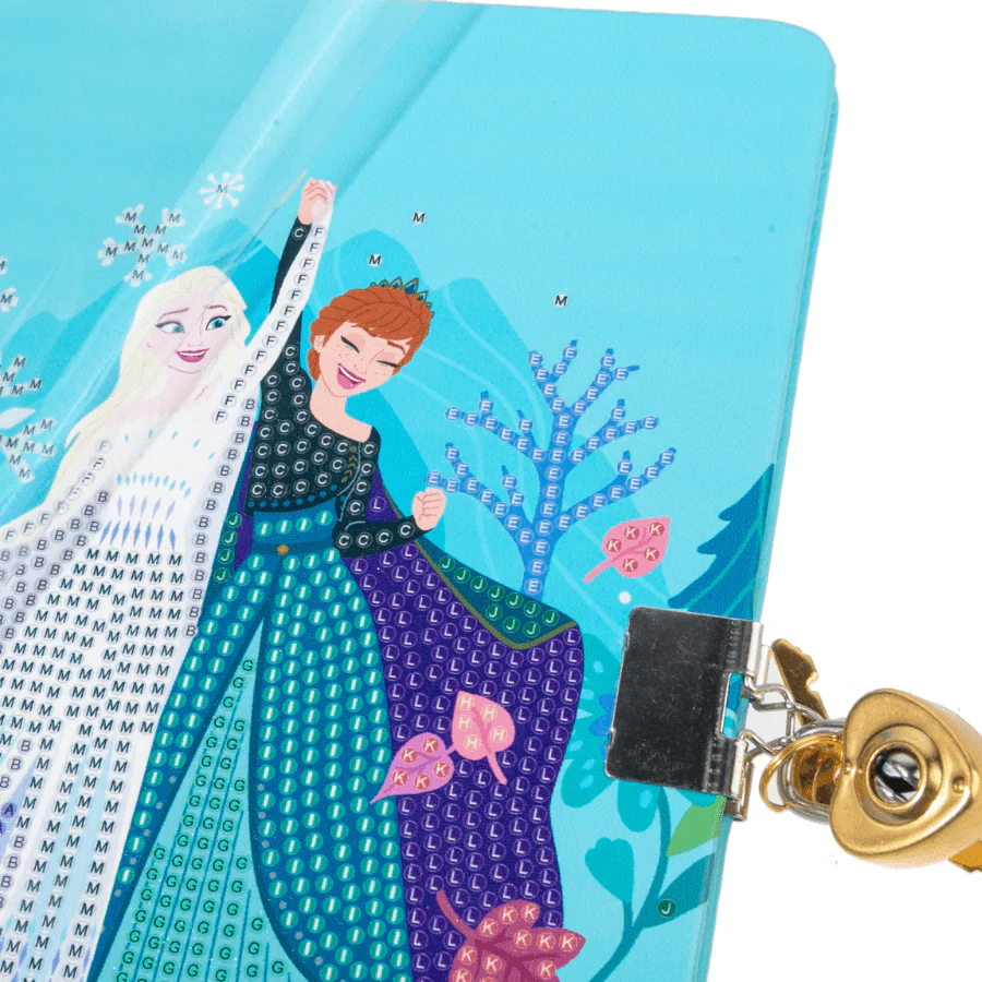 Elsa & Anna, Crystal Art Secret Diary - Image 3