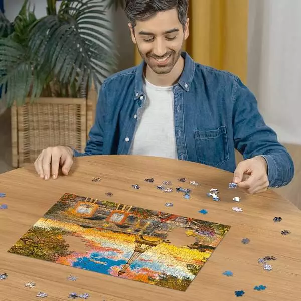 Ravensburger Evening in Paris 500 Piece Jigsaw Puzzle - Image 3