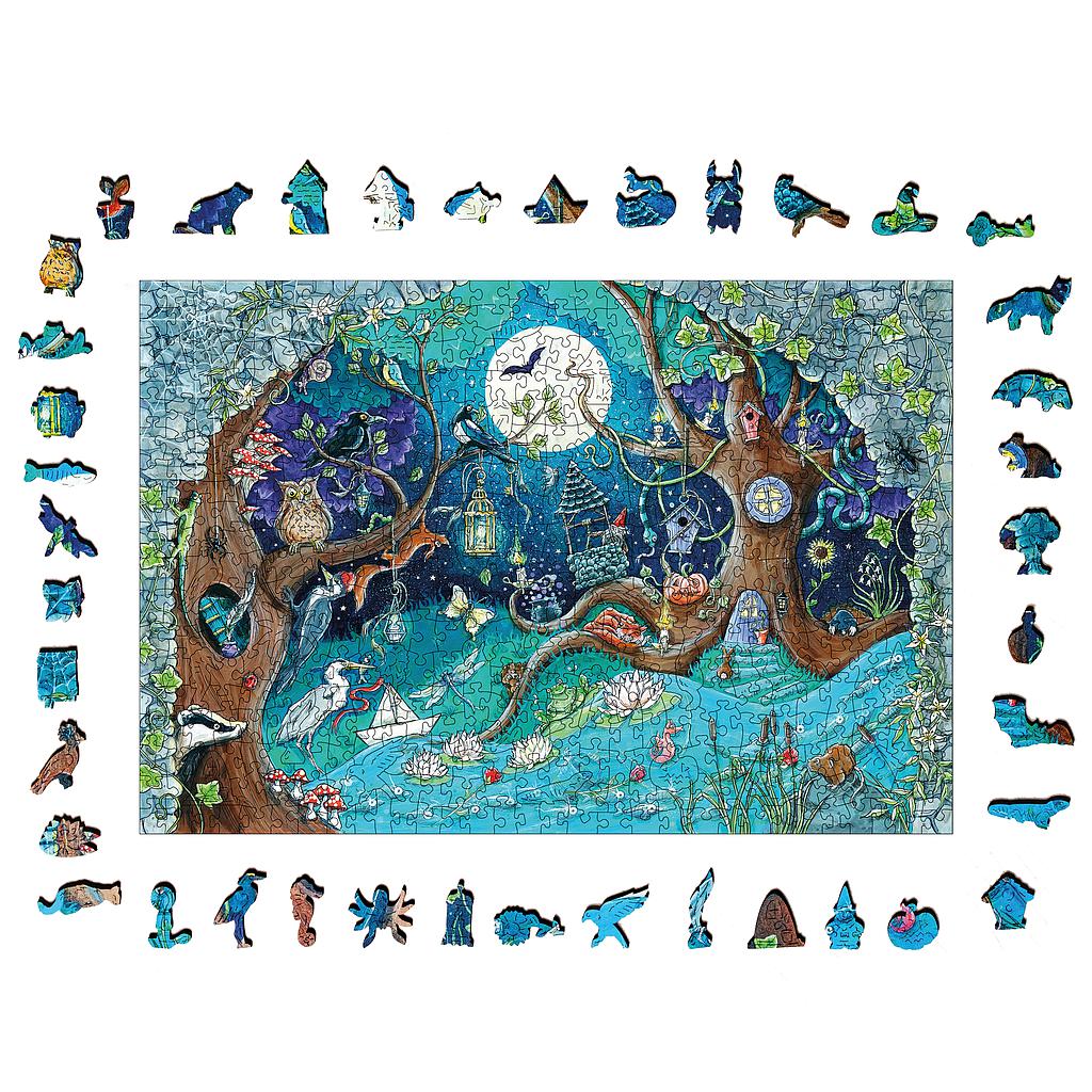 Ravesnburger Fantasy Forest 500 Piece Wooden Jigsaw Puzzle - Image 2