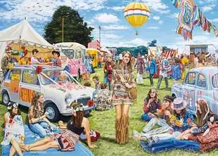 Ravensburger Festival of Flower Children 1000 Piece Jigsaw Puzzle - Image 2