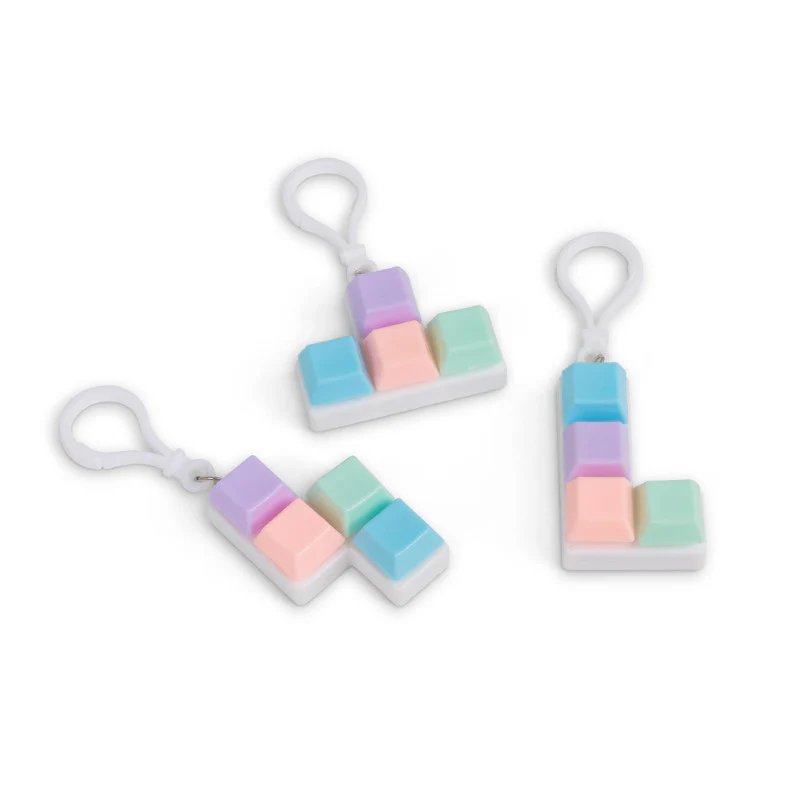 Fidget Keyboard Keychain - Image 2