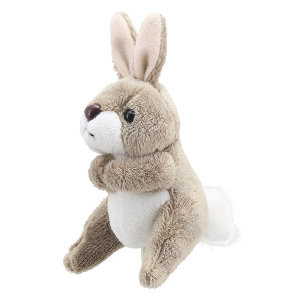 Finger Rabbit Grey Puppet - Image 2
