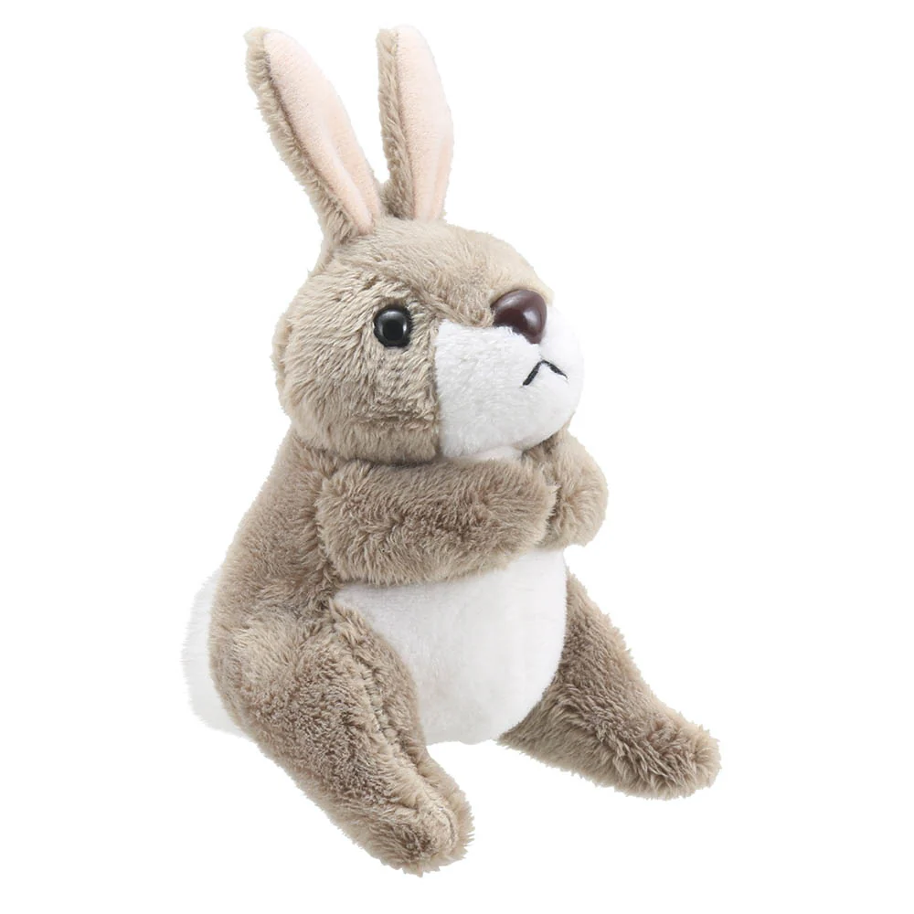 Finger Rabbit Grey Puppet - Image 5