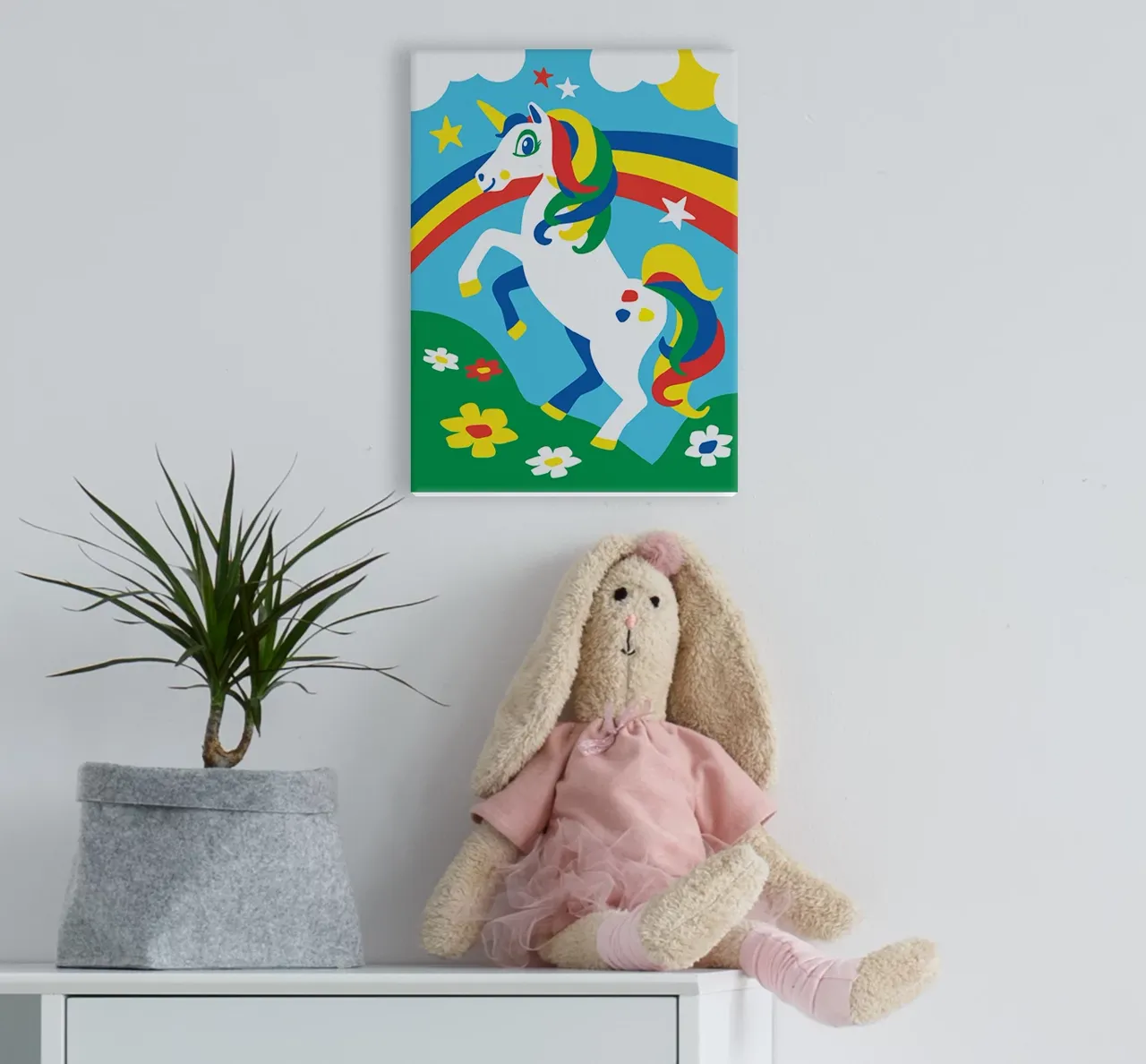 First Painting By Numbers Unicorn - Image 5