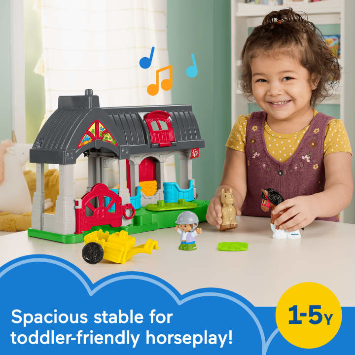 Fisher Price Little People Stable Playset - Image 3