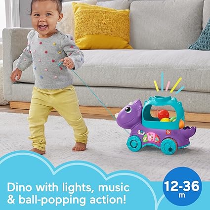 Fisher Price Poppin Triceratops - Image 3