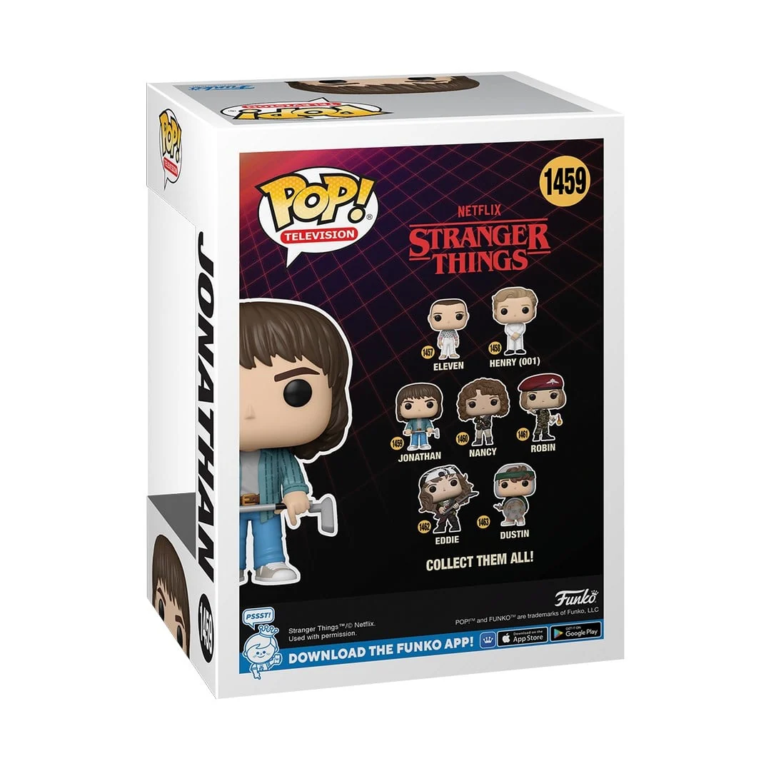 Funko POP! Television: Stranger Things - Jonathan with Golf Club - Image 3