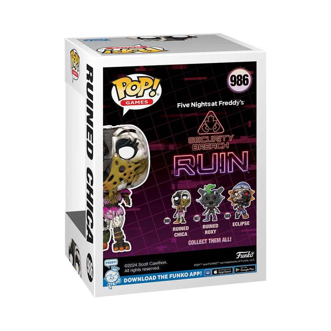Funko POP! Games: Five Nights at Freddy's - Ruined Chica - Image 2