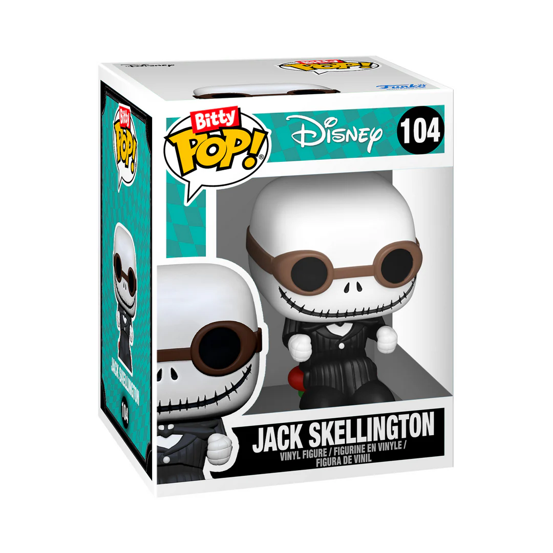 Funko Bitty POP! Ride: The Nightmare Before Christmas - Jack Skeleton with Snowmobile - Image 3
