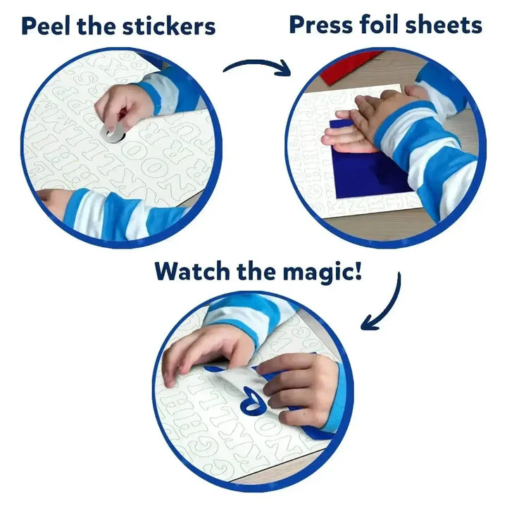 Foil Fun - Letter & Number Stickers - Image 6