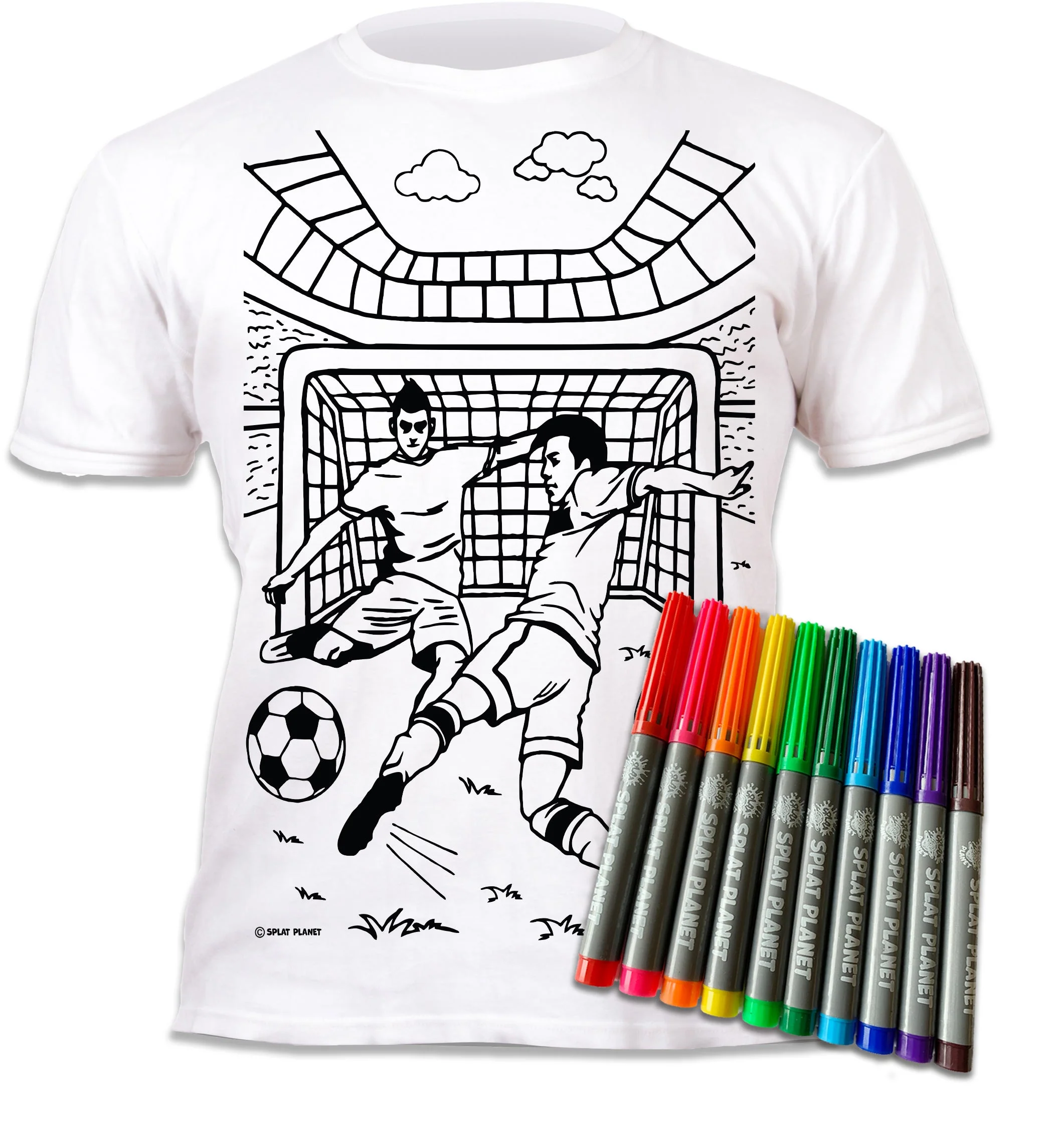 Football Colour In T-Shirts - Image 2