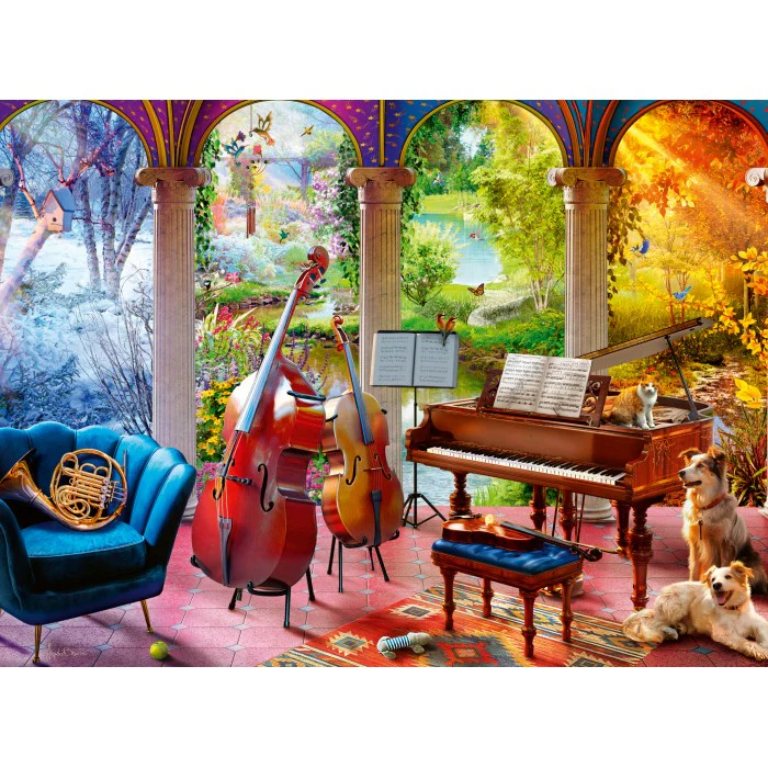 Ravensburger Four Seasons in Music XL 100 Piece Jigsaw Puzzle - Image 2