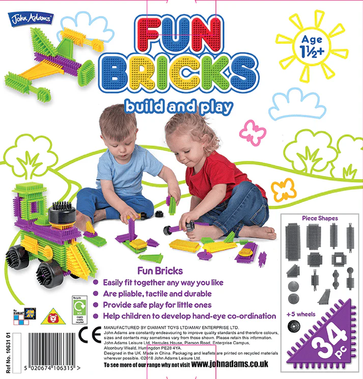 Fun Bricks 34 Piece Set - Image 2