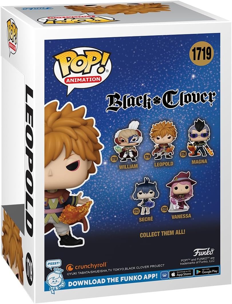 Funko POP! Animation: Black Clover - Leopold - Image 3