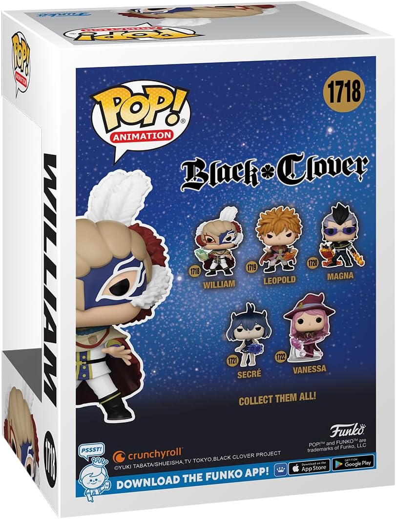 Funko POP! Animation: Black Clover - William - Image 3