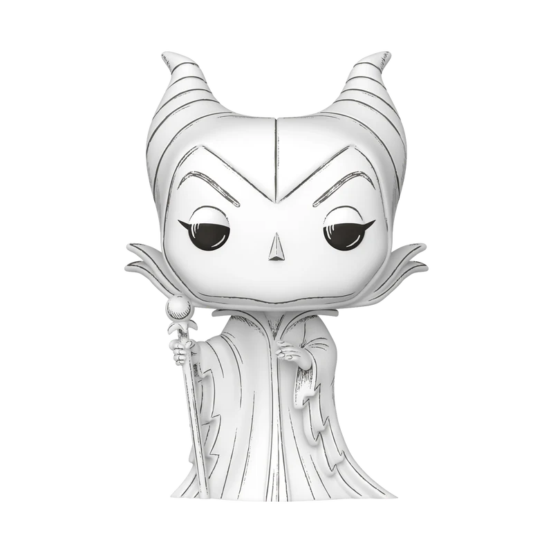 Funko POP! Disney: Sleeping Beauty - Sketched Maleficent - Image 2