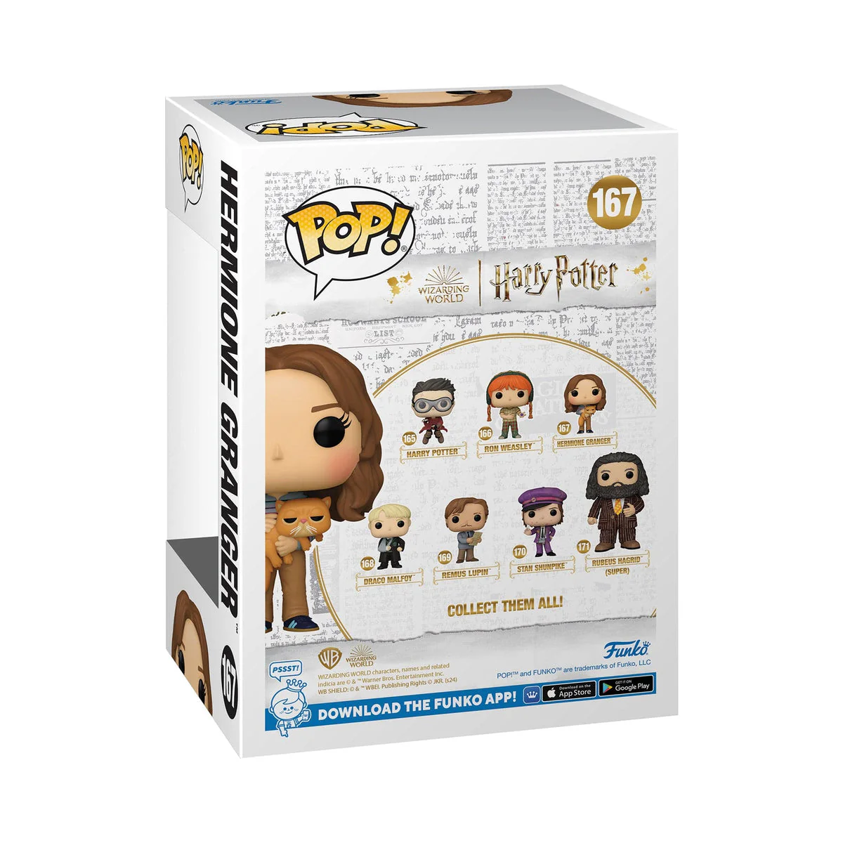 Funko POP! Harry Potter: Hermione Granger with Crookshanks - Image 3