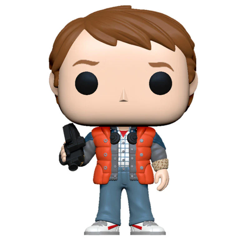 Funko POP! Movies: Back to the Future - Marty in Puffy Vest - Image 2