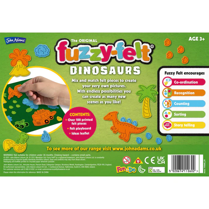 Fuzzy Felt Dinosaurs - Image 3